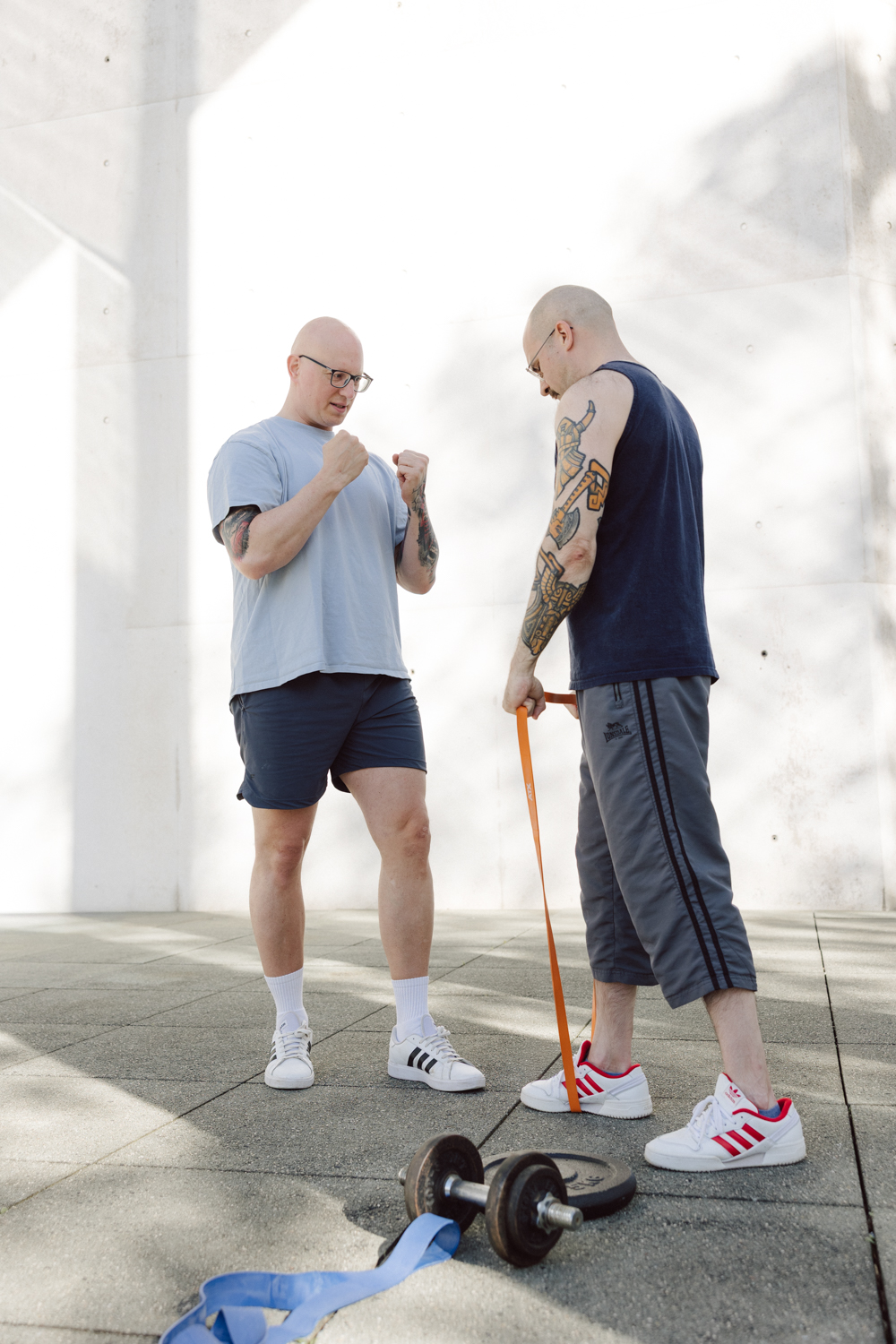 Matze Trunk im Training, Methode in Aktion